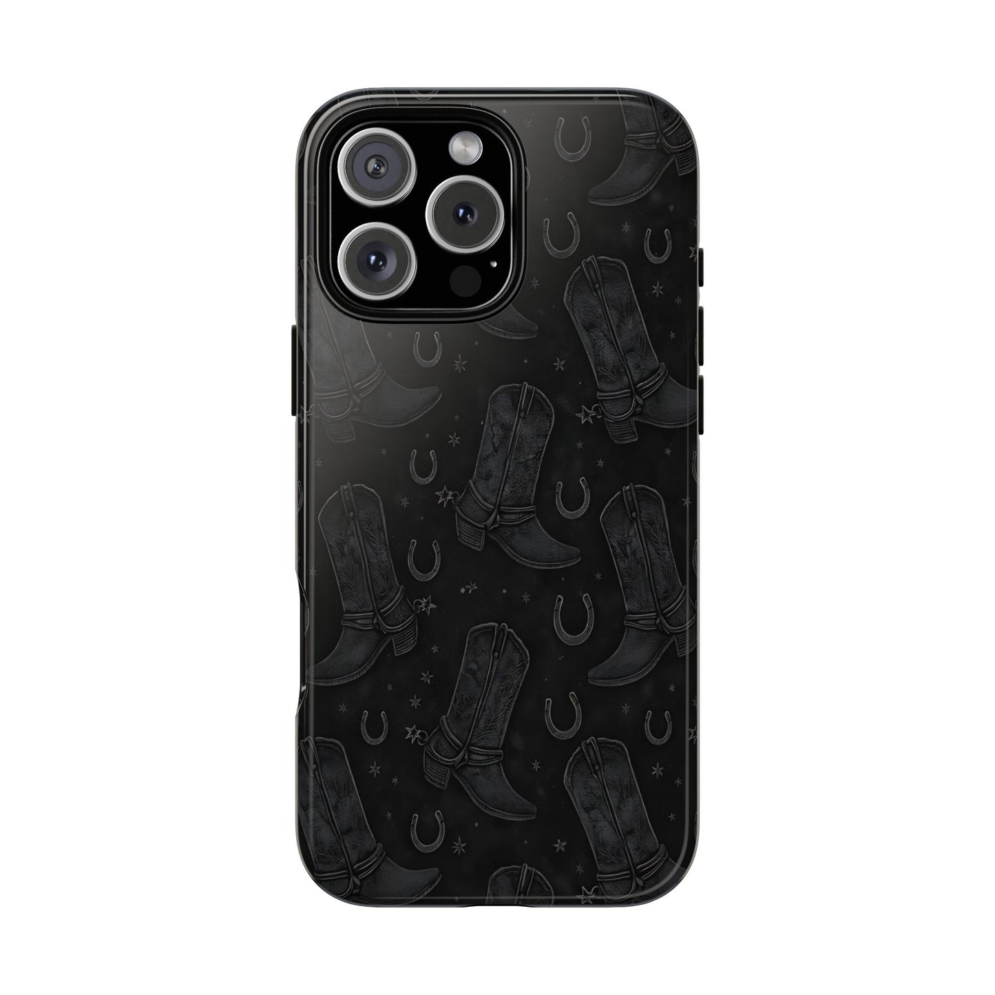 Western Noir Boots Tough Case