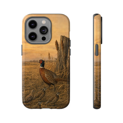 Pheasant Sunset Tough Case