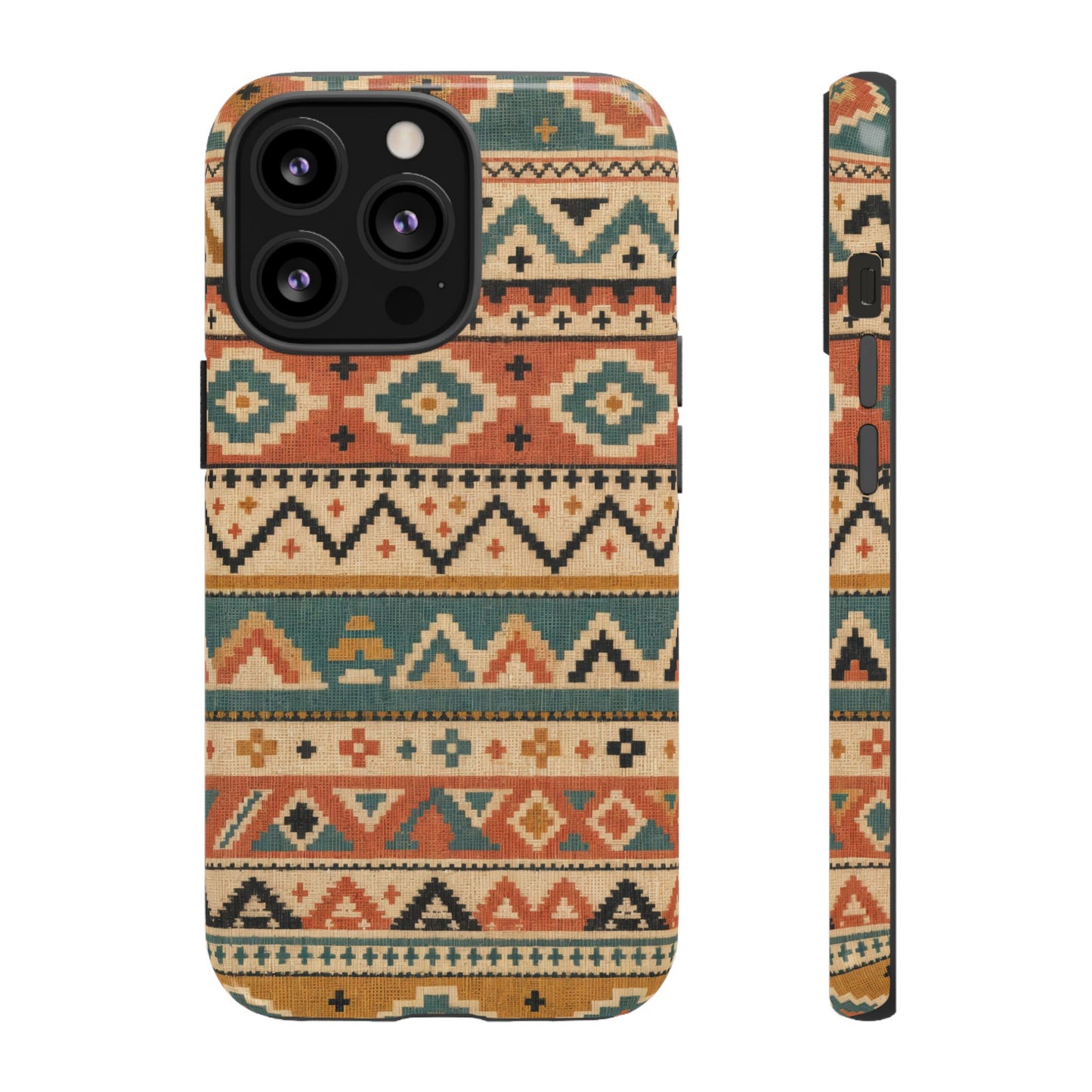 Stacked Aztec Tough Case