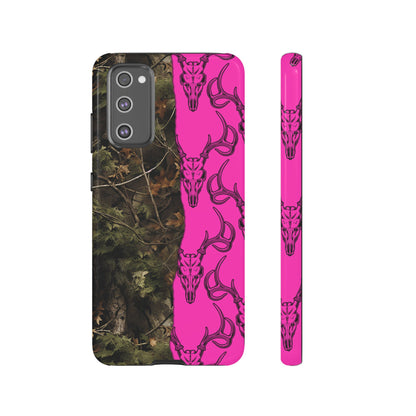 Camo Deer Skulls Pink Tough Case