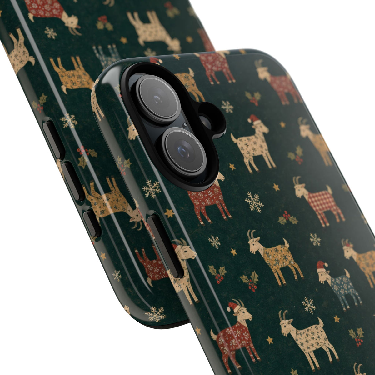 Yuletide Goats Tough Case