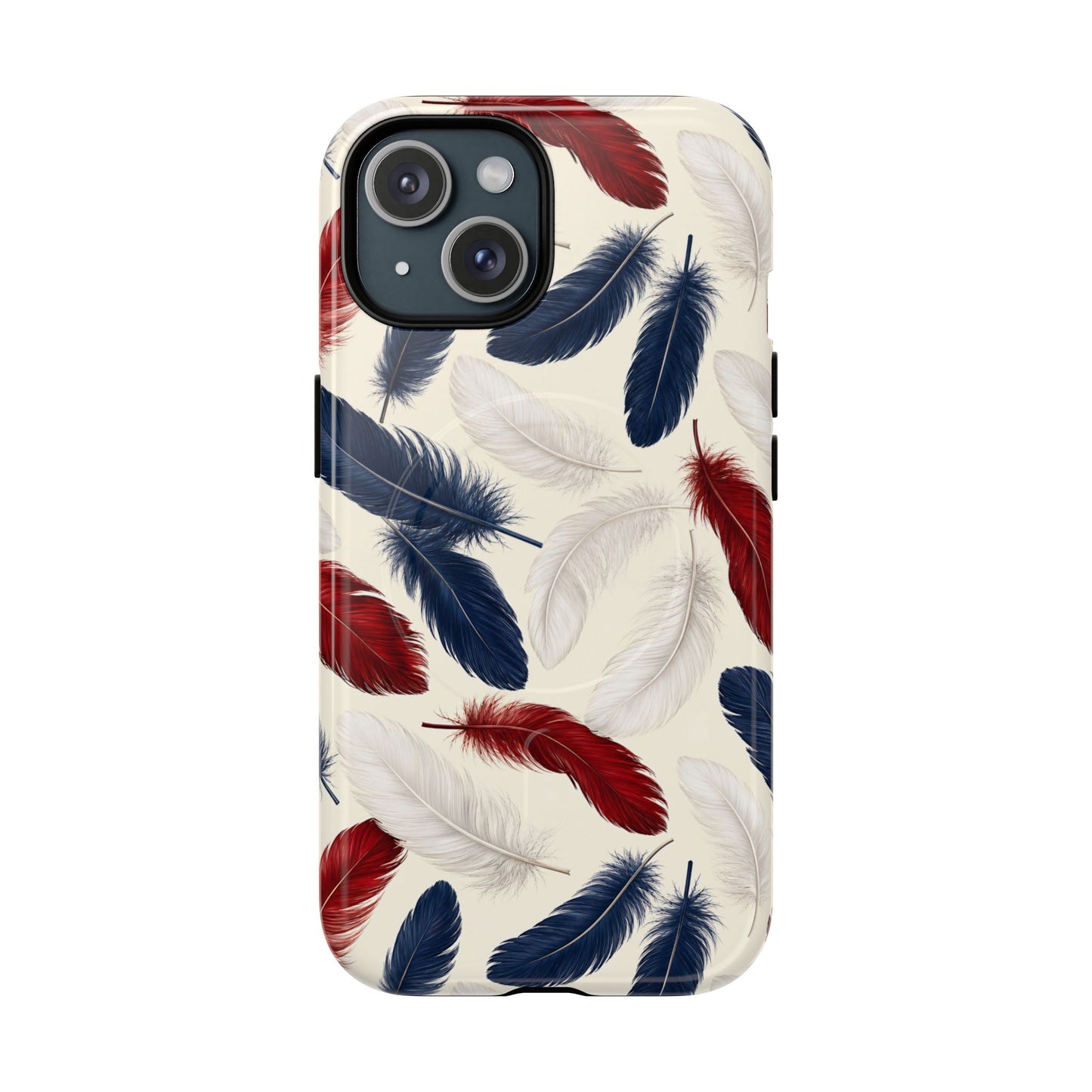 Patriotic Feathers Magnetic Case
