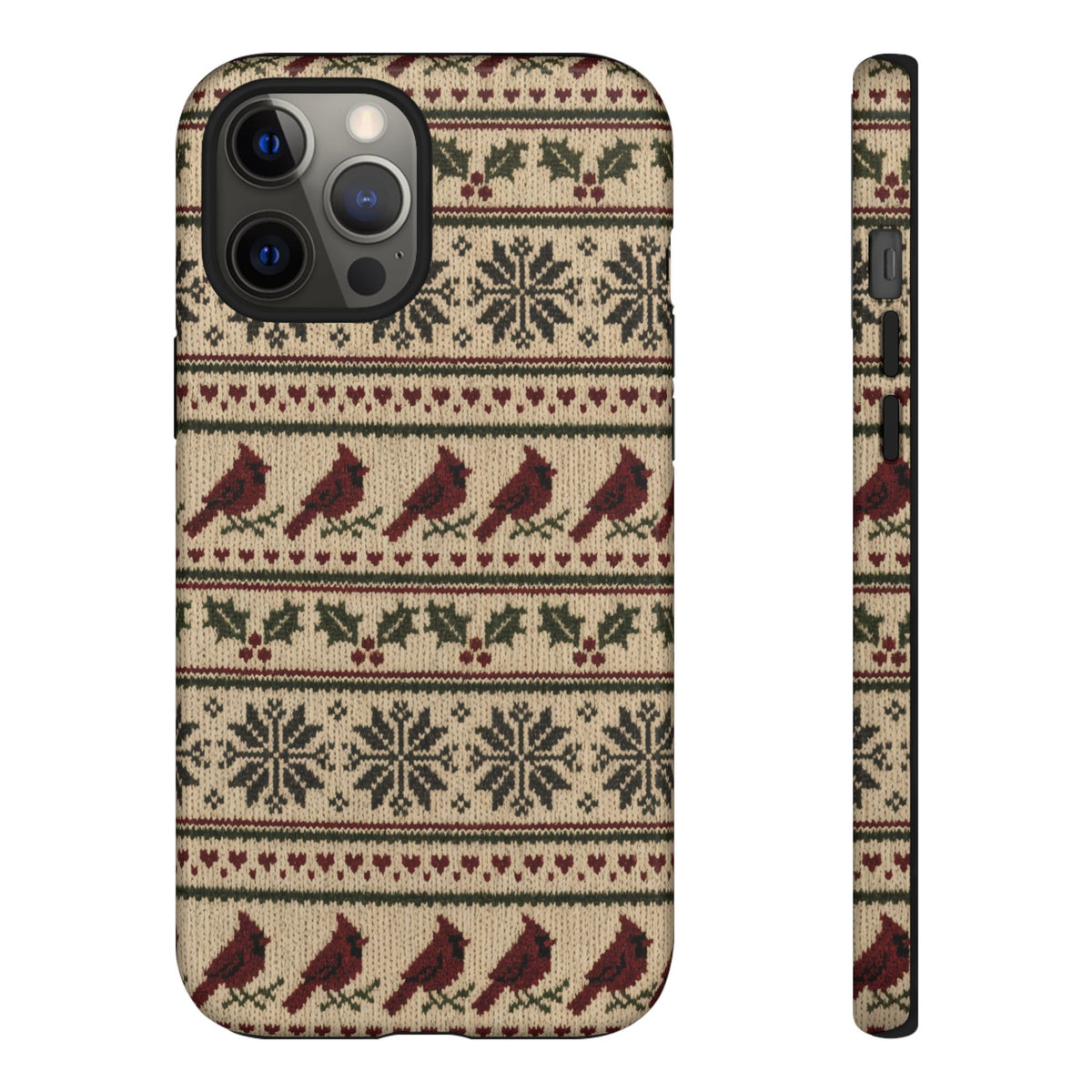 Fair Isle Cardinals Tough Case