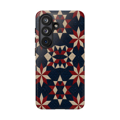 Patriotic Quilt Tough Case