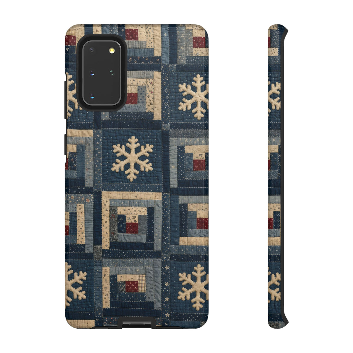Snowflake Quilt Tough Case