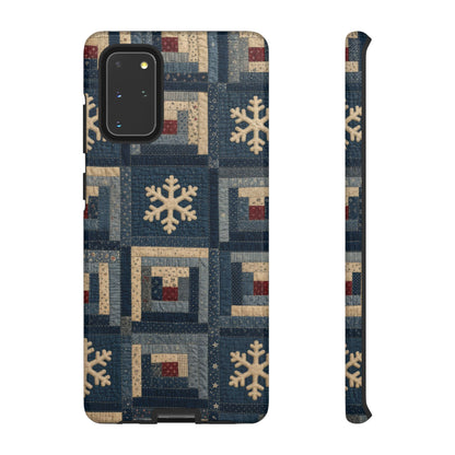 Snowflake Quilt Tough Case