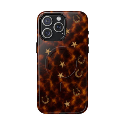 Horseshoe Tortoiseshell Magnetic Case