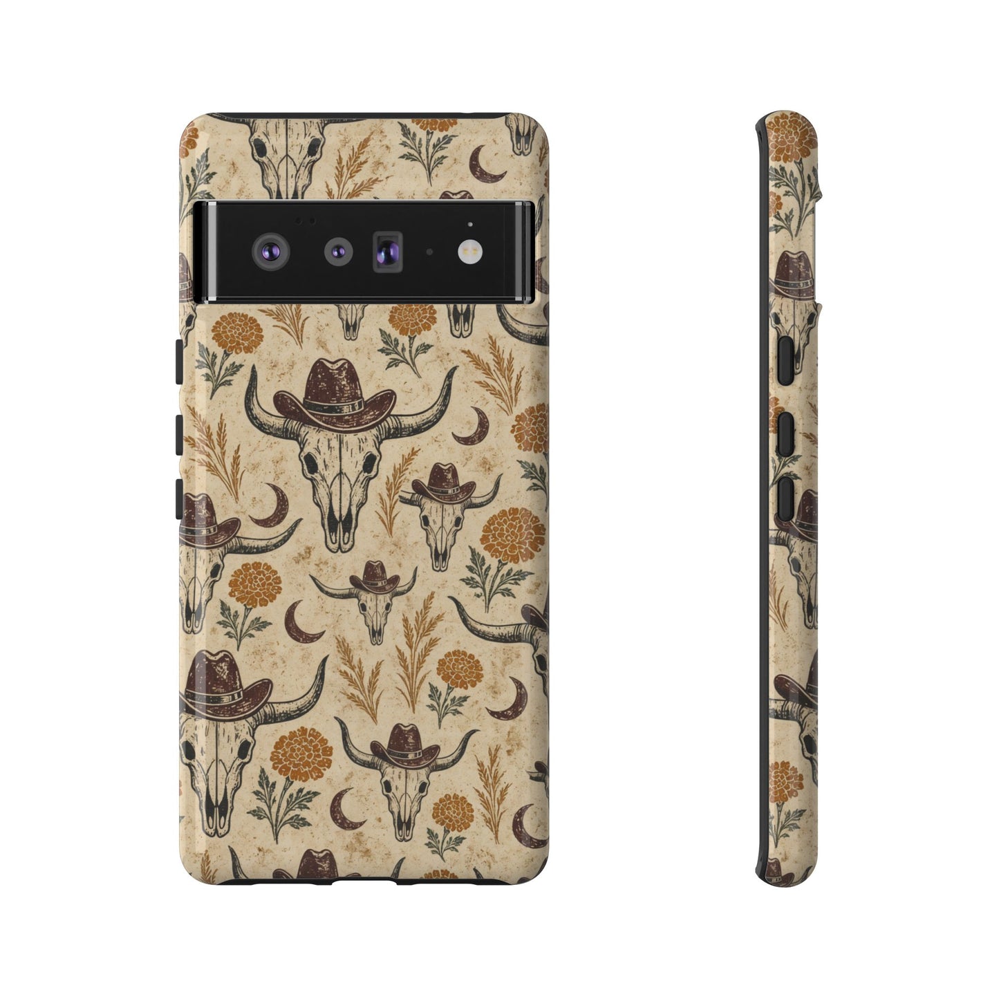 Marigold Skull Tough Case