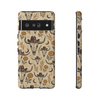 Marigold Skull Tough Case
