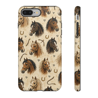 Horse Portraits Tough Case