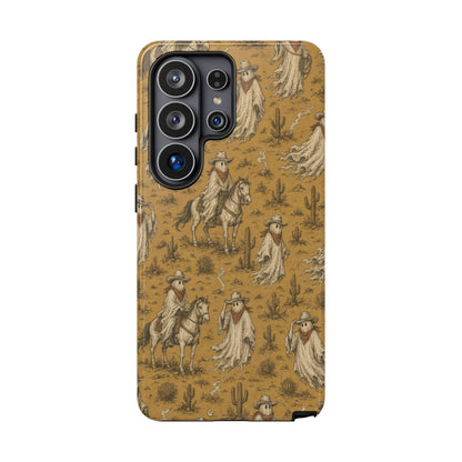 Ghost Cowboy Toile Tough Case