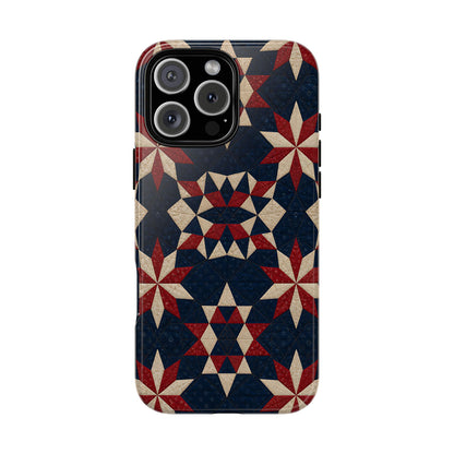 Patriotic Quilt Tough Case