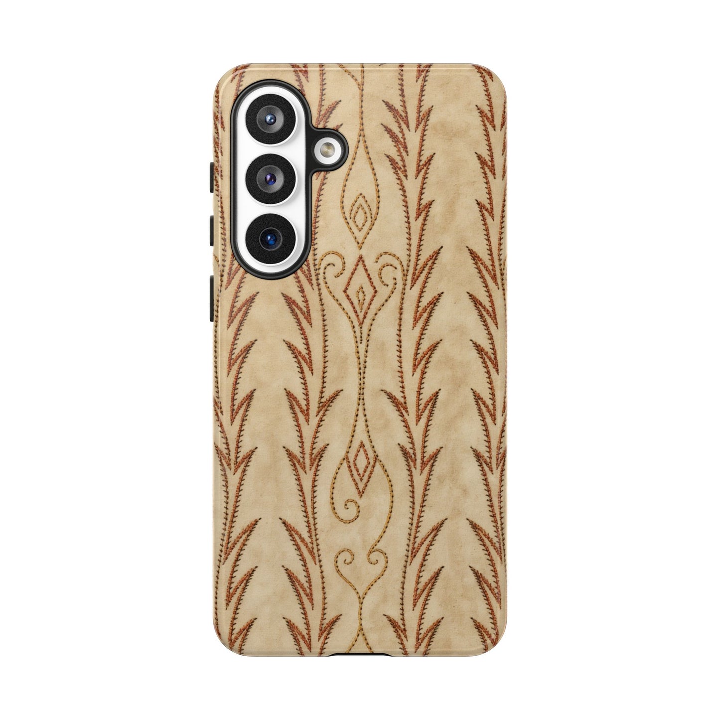 Boot Stitch Cream Tough Case