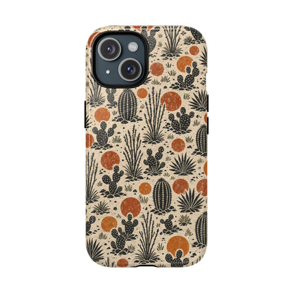 Linocut Desert Magnetic Case