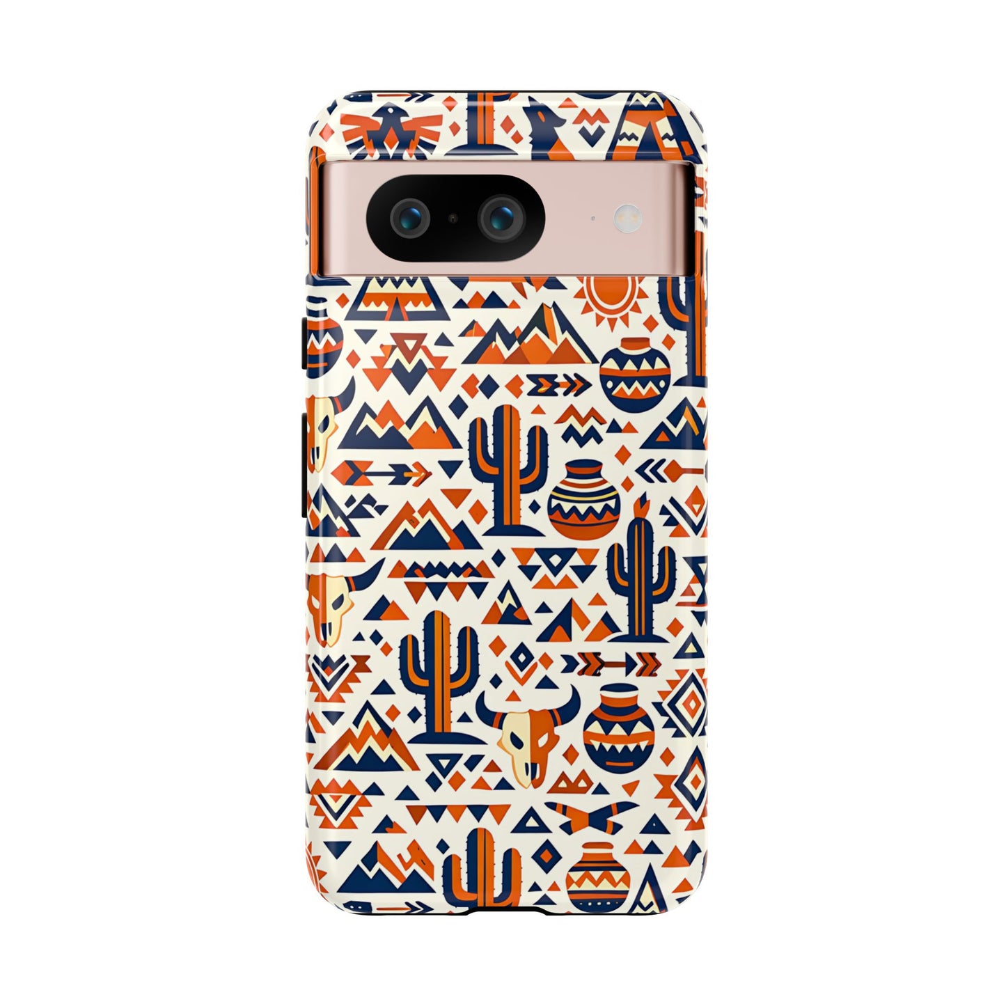 Southwest Tribal Orange Tough Case