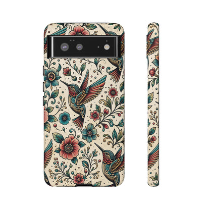 Retro Hummingbird Tough Case