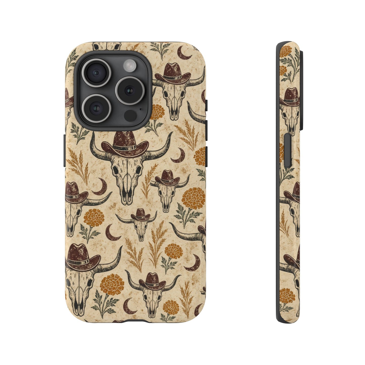 Marigold Skull Tough Case