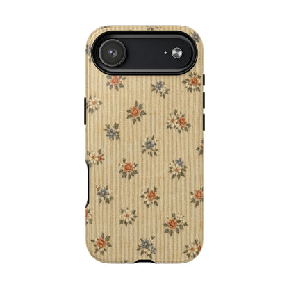 Striped Floral Magnetic Case