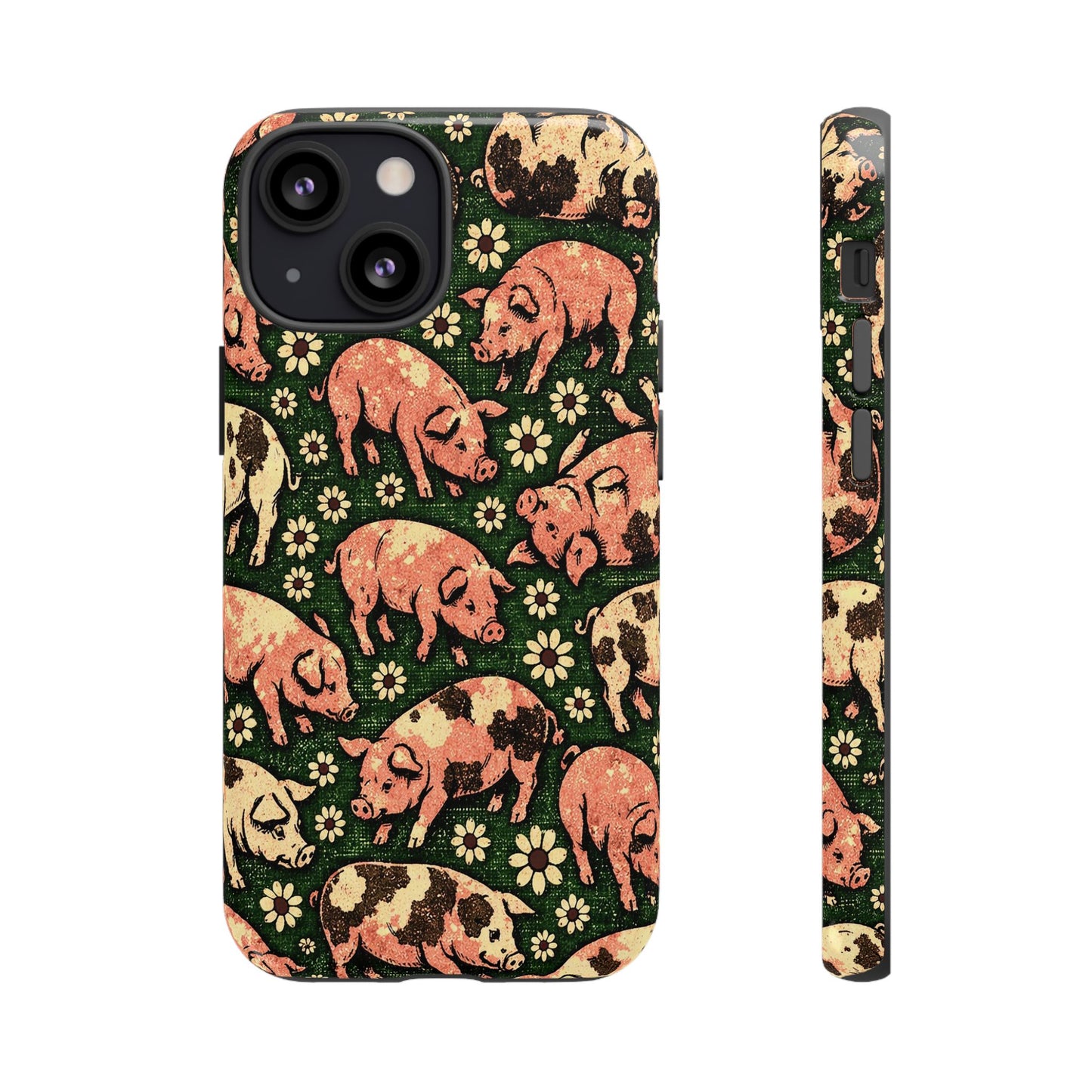 Retro Pigs Tough Case
