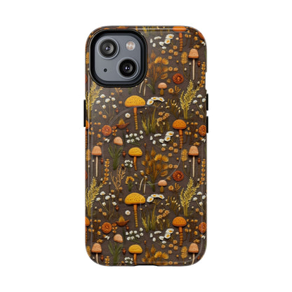 Brown Mushroom Magnetic Case