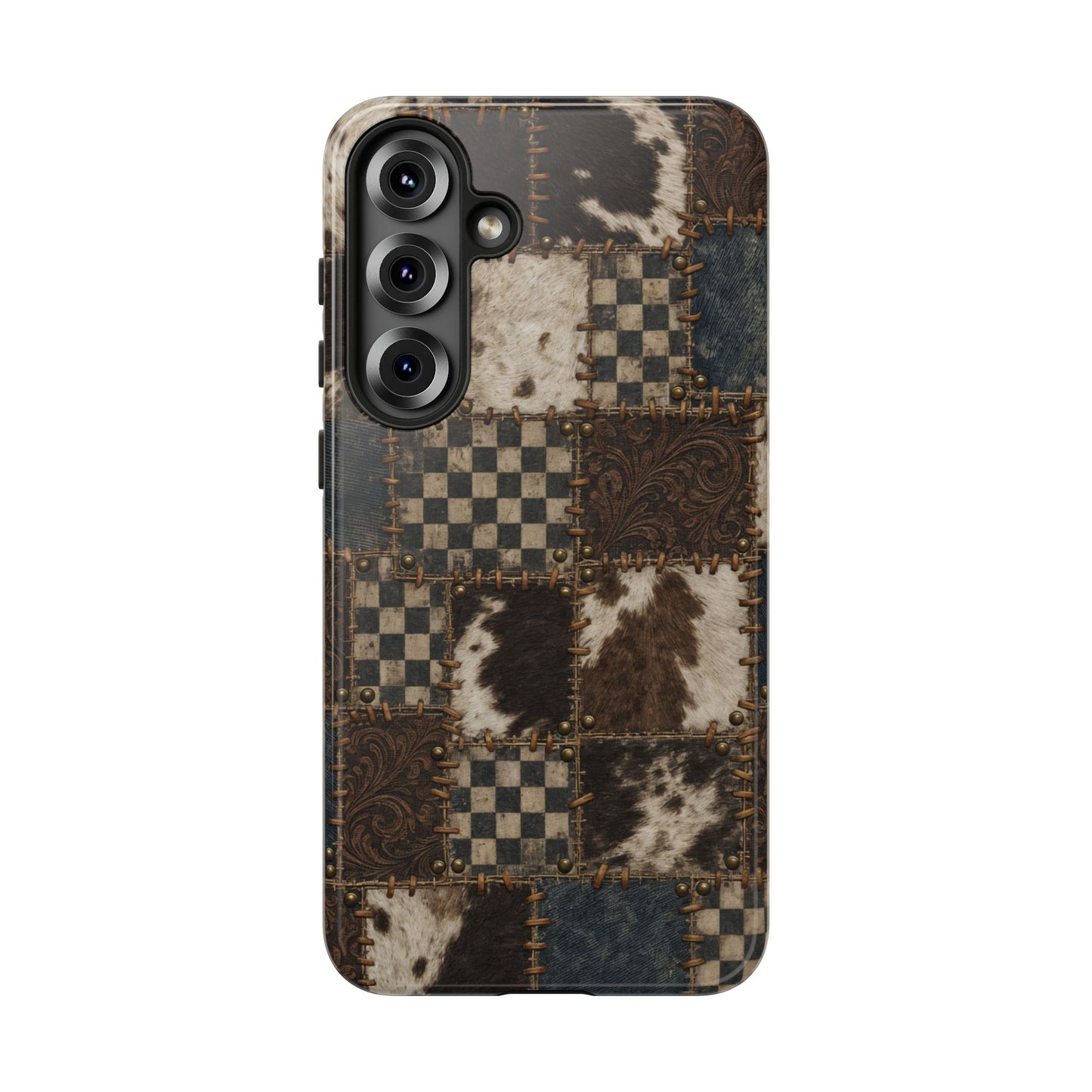 Tooled Patchwork Tough Case