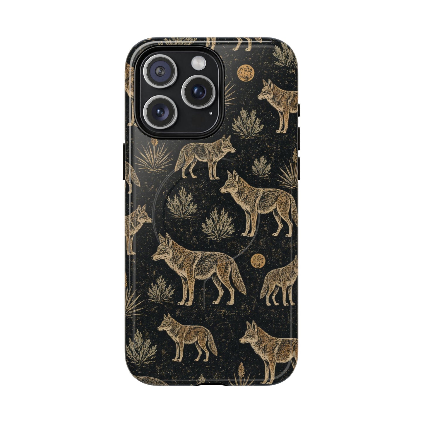 Moonlit Coyote Magnetic Case