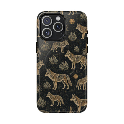 Moonlit Coyote Magnetic Case