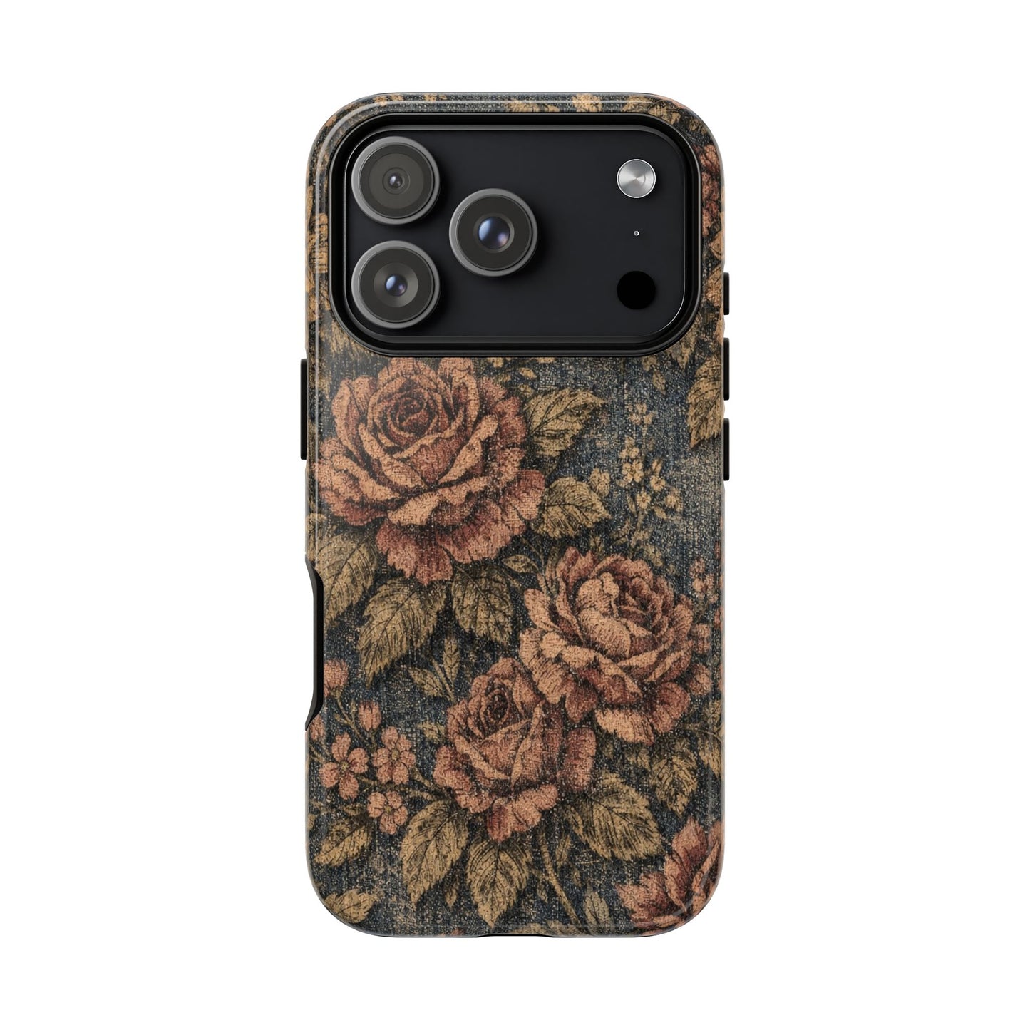 Denim Blooms Tough Case