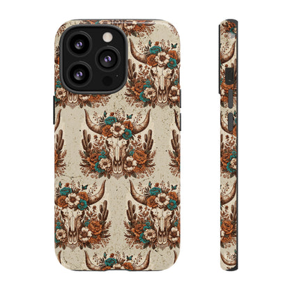 Boho Bull Skull Tough Case