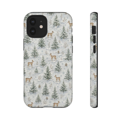 Winter Woodland Deer Tough Case