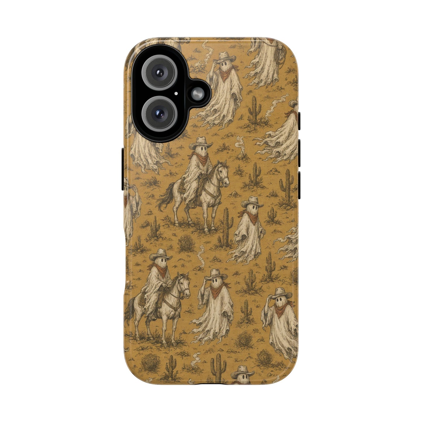 Ghost Cowboy Toile Tough Case
