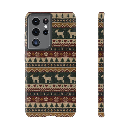 Fair Isle Goats Tough Case
