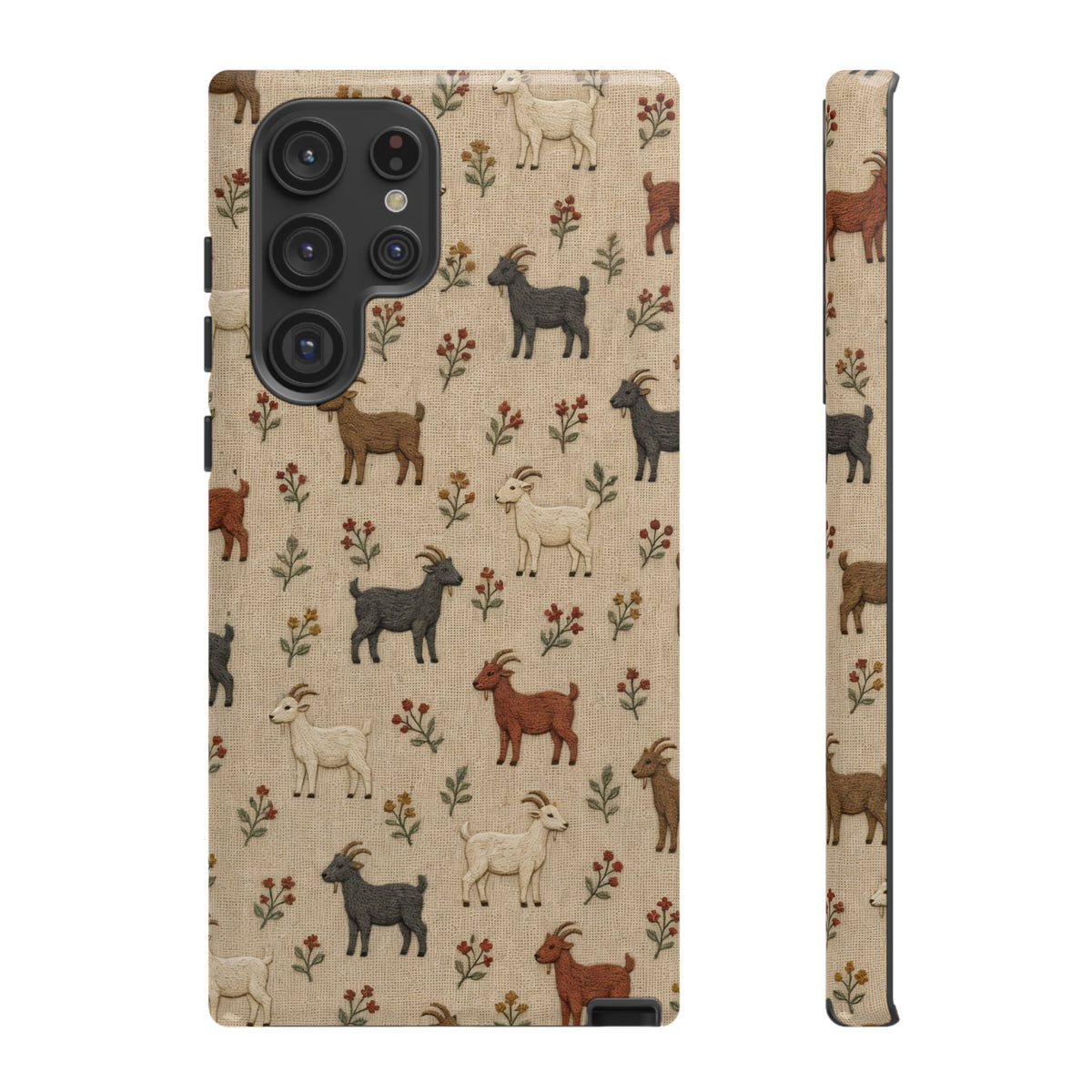 Stitched Goats Tough Case