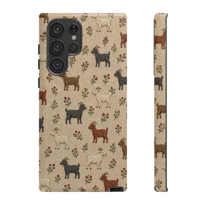 Stitched Goats Tough Case