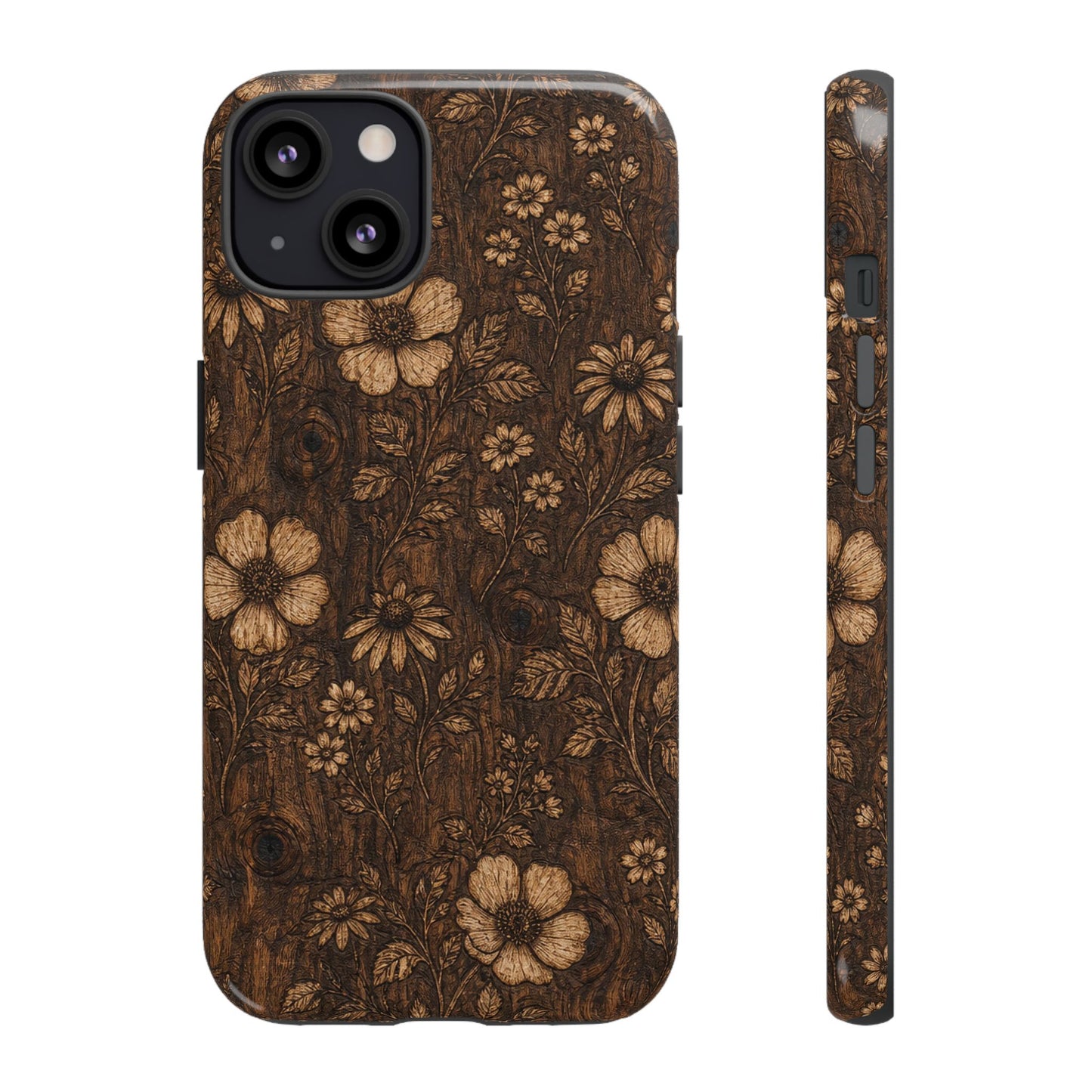 Floral Bark Tough Case