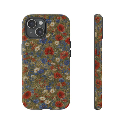 Patriotic Wildflowers Tough Case