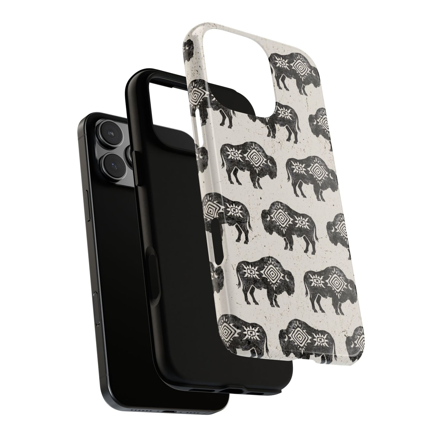 Aztec Buffalo Tough Phone Case