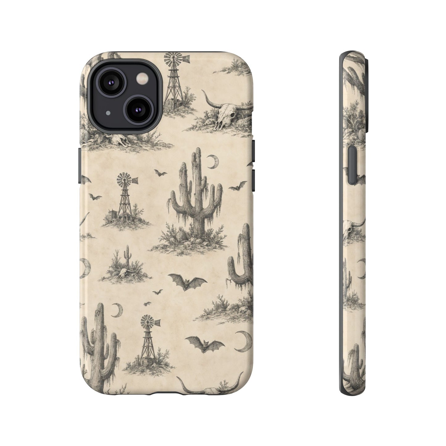 Spooky Desert Toile Tough Case