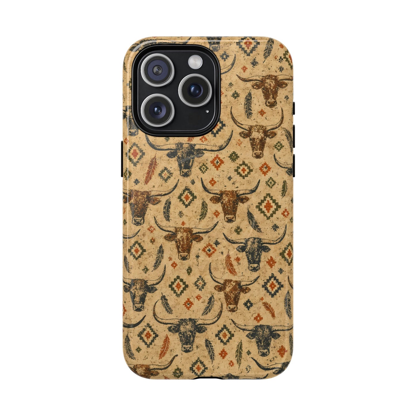 Longhorn Aztec Magnetic Case