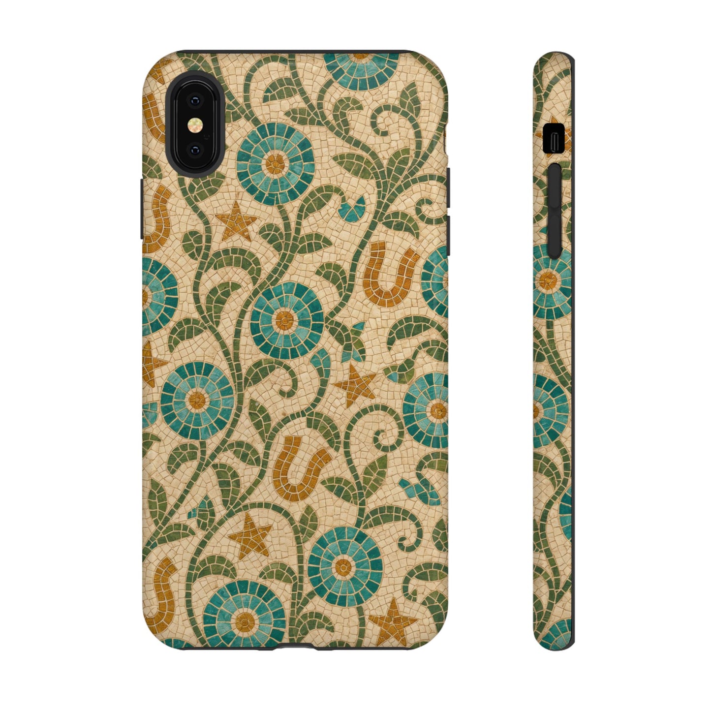 Turquoise Horseshoe Mosaic Tough Case