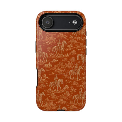 Cowboy Skeleton Toile Magnetic Case