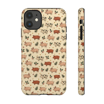 Santa Pigs Tough Case