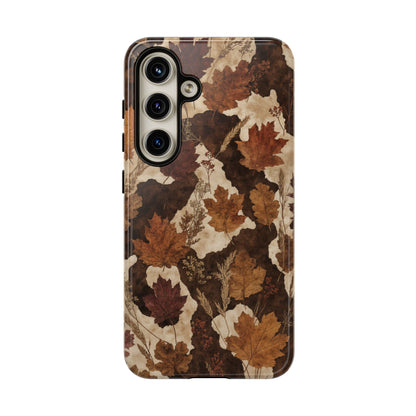 Autumn Cowhide Tough Case