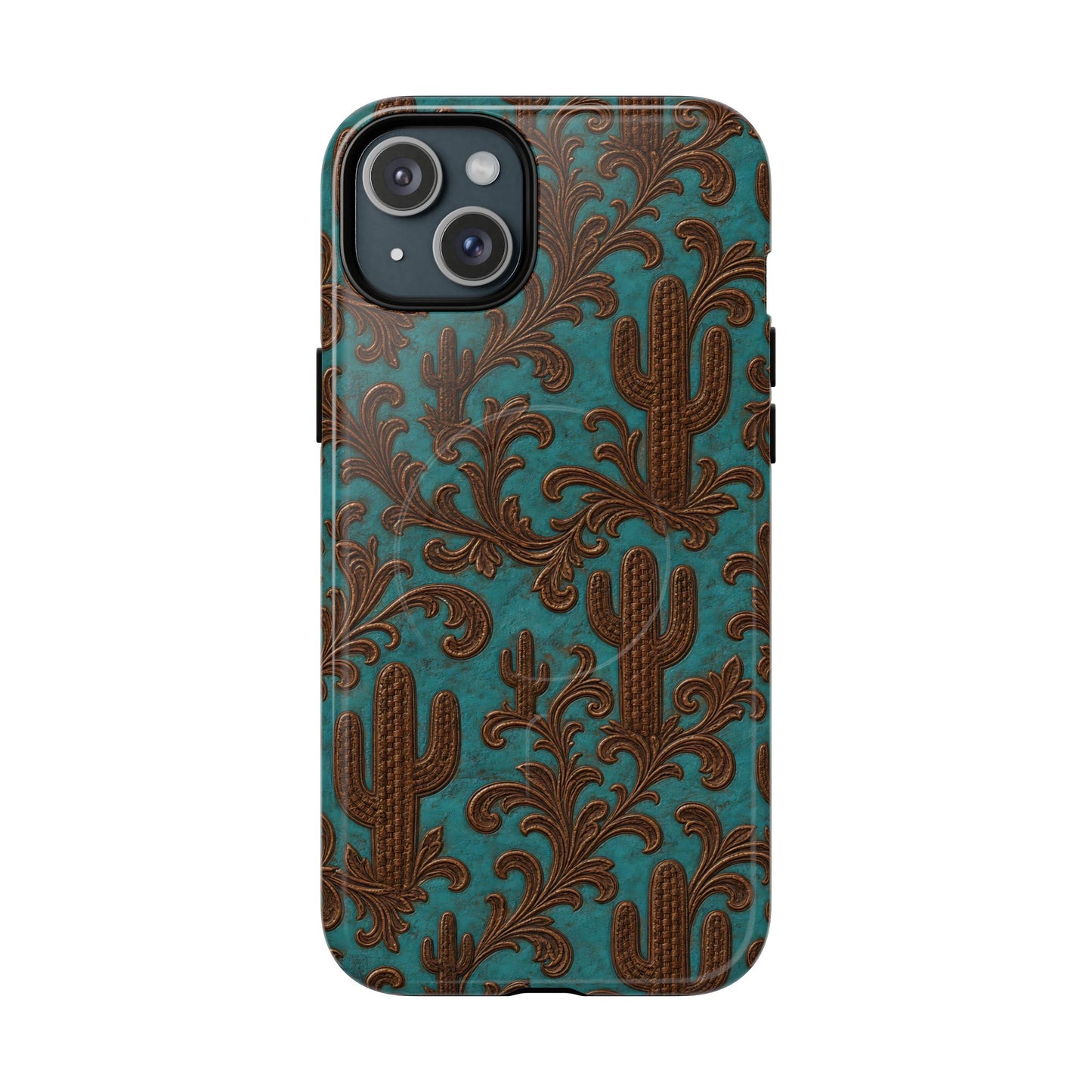 Cactus + Scrolls Magnetic Case