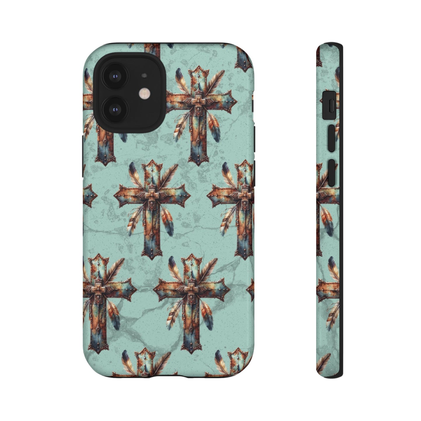Crosses And Feathers Tough Case