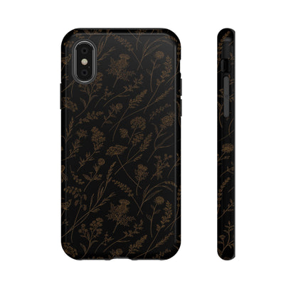 Gold Wildflowers Tough Case