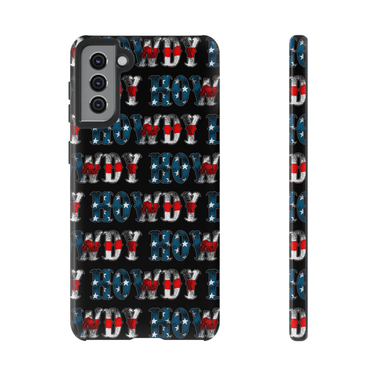 Patriotic Howdy Tough Case