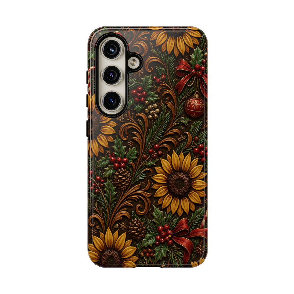 Christmas Sunflowers Tough Case