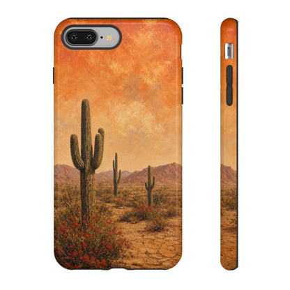 Sunset Cacti Tough Case