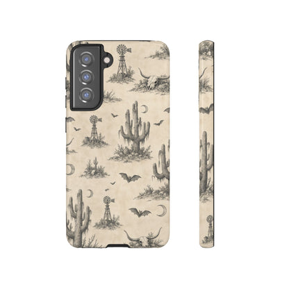 Spooky Desert Toile Tough Case